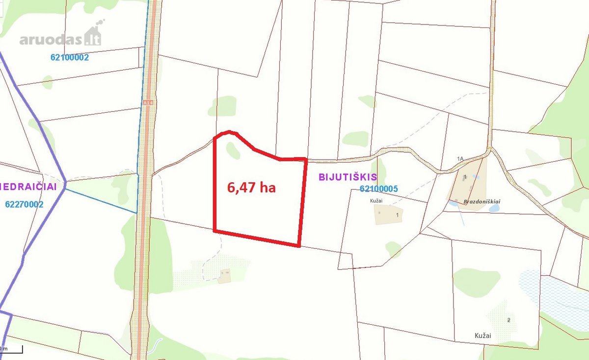 Parduodamas žemės ūkio paskirties sklypas, - nuotraukos Nr. 18