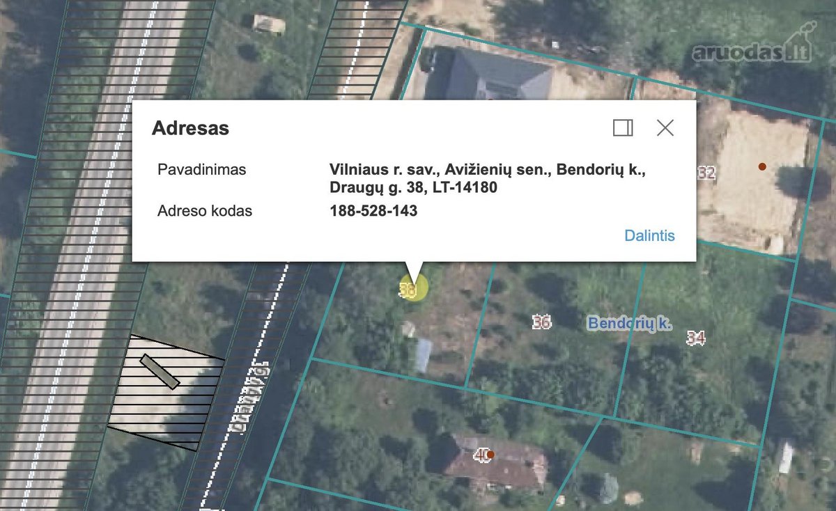 Parduodamas Namų Valdos Sklypas Bendorių Kaime - nuotraukos Nr. 2