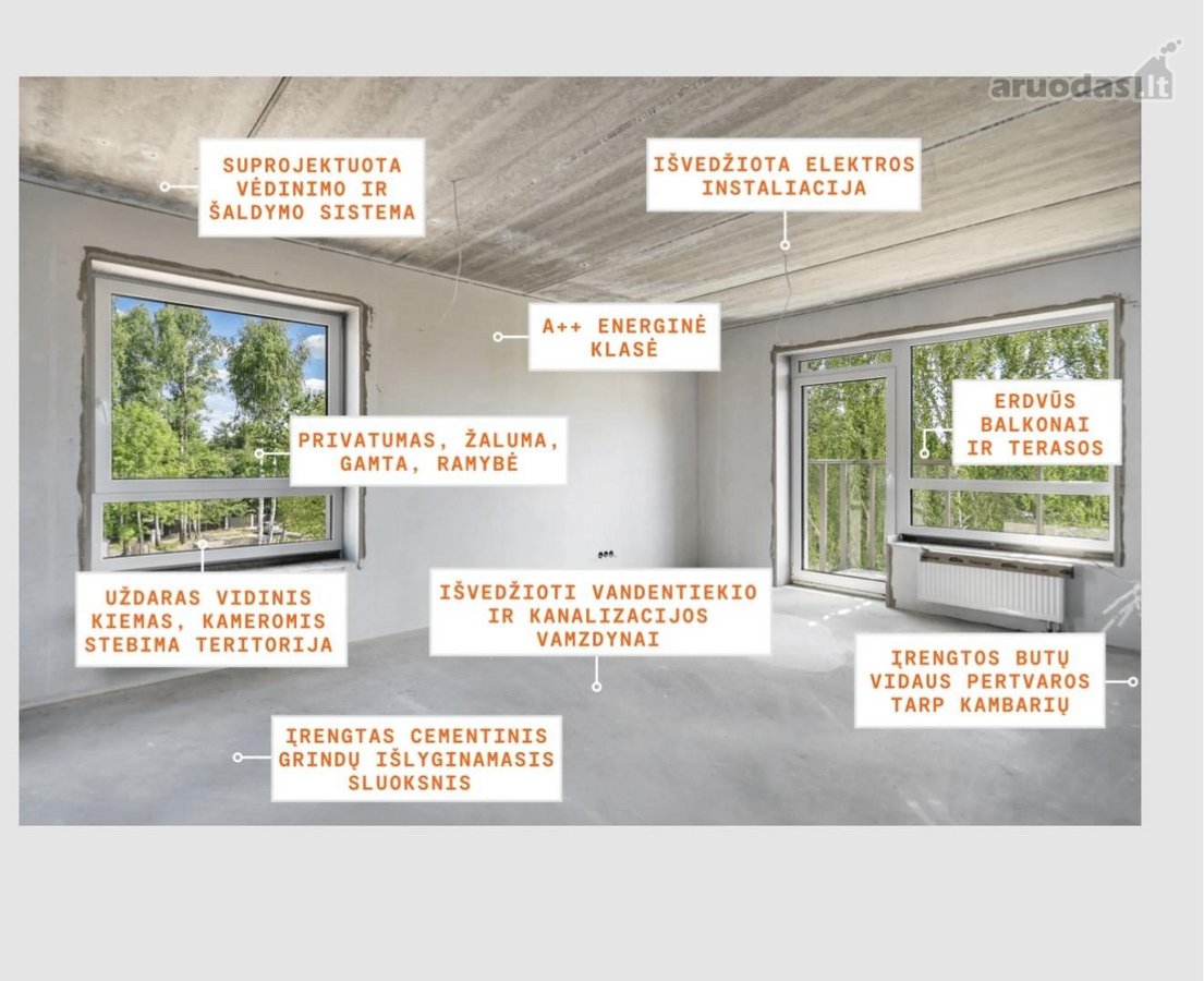 Parduodamas Erdvus Neįrengtas Butas - nuotraukos Nr. 21