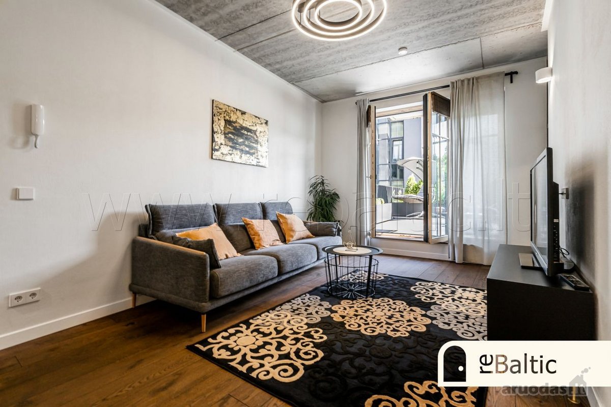 Prestižiniai dviejų kambarių apartamentai su - nuotraukos Nr. 3