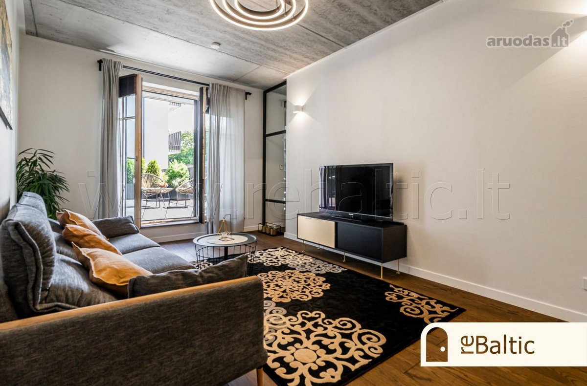 Prestižiniai dviejų kambarių apartamentai su - nuotraukos Nr. 4