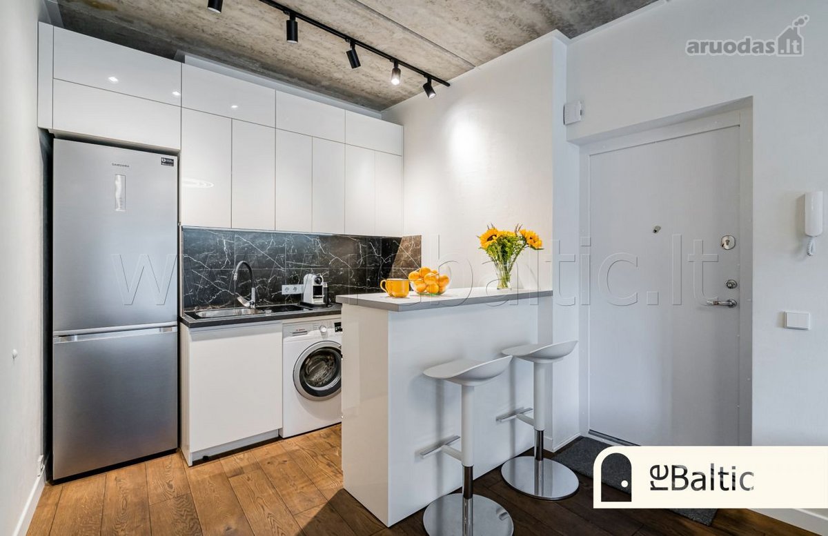 Prestižiniai dviejų kambarių apartamentai su - nuotraukos Nr. 6