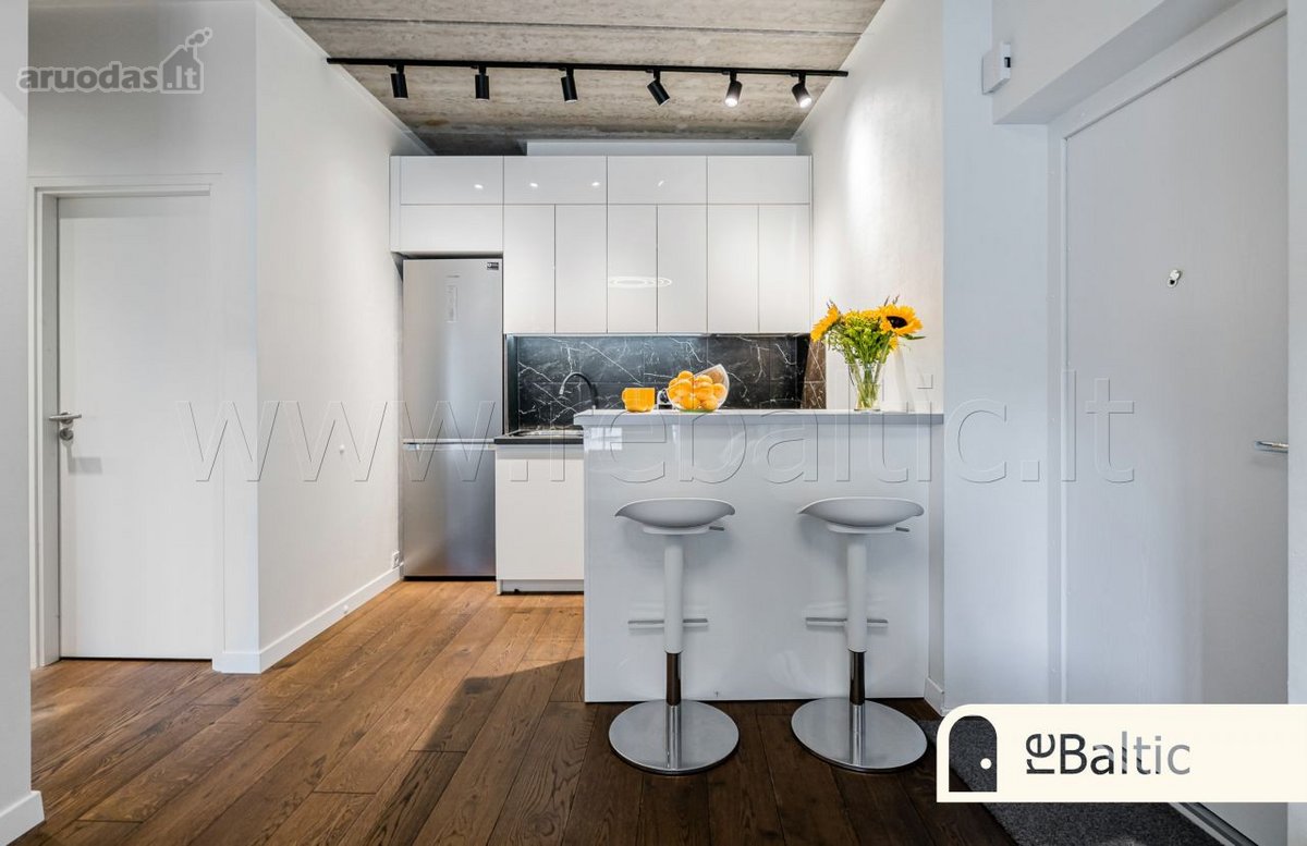 Prestižiniai dviejų kambarių apartamentai su - nuotraukos Nr. 7