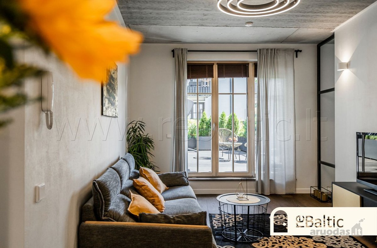 Prestižiniai dviejų kambarių apartamentai su - nuotraukos Nr. 8
