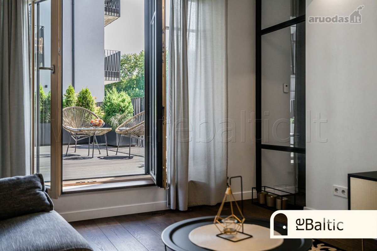 Prestižiniai dviejų kambarių apartamentai su - nuotraukos Nr. 9
