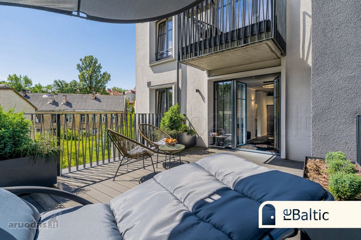 Prestižiniai dviejų kambarių apartamentai su - nuotraukos Nr. 10
