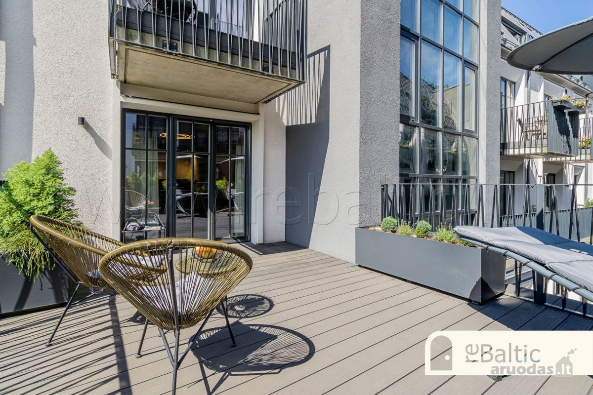 Prestižiniai dviejų kambarių apartamentai su - nuotraukos Nr. 12