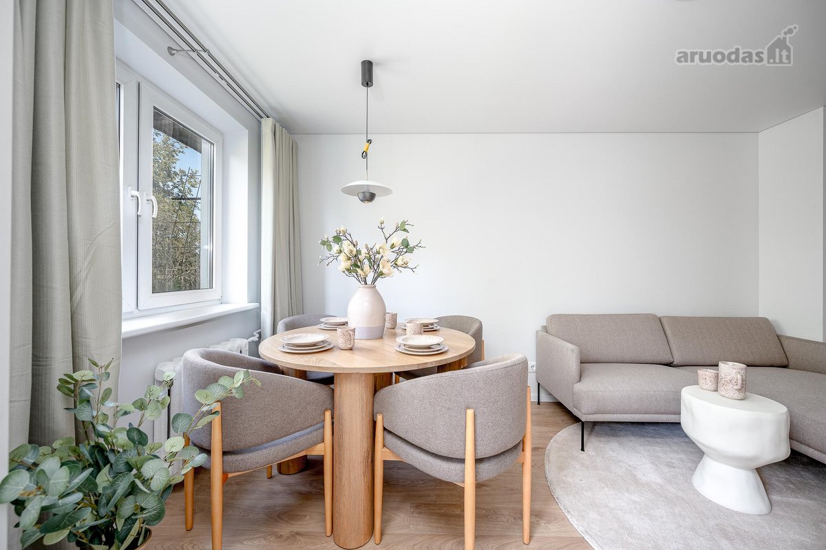 Šviesus, kapitaliai suremontuotas 3k butas, - nuotraukos Nr. 4