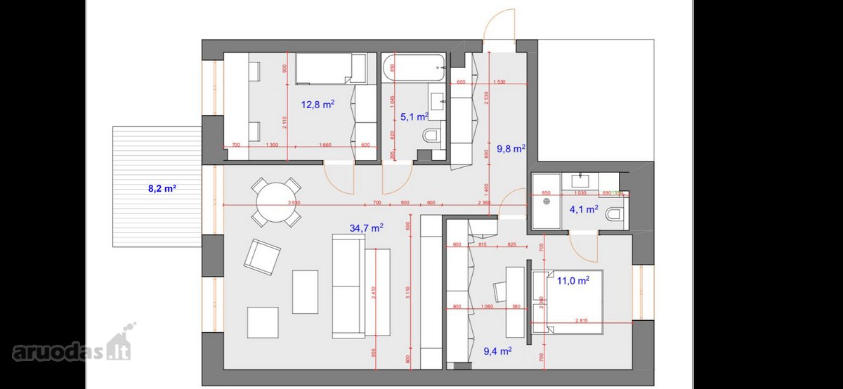 Vilniaus Senamiestyje esančiame projekte - nuotraukos Nr. 34