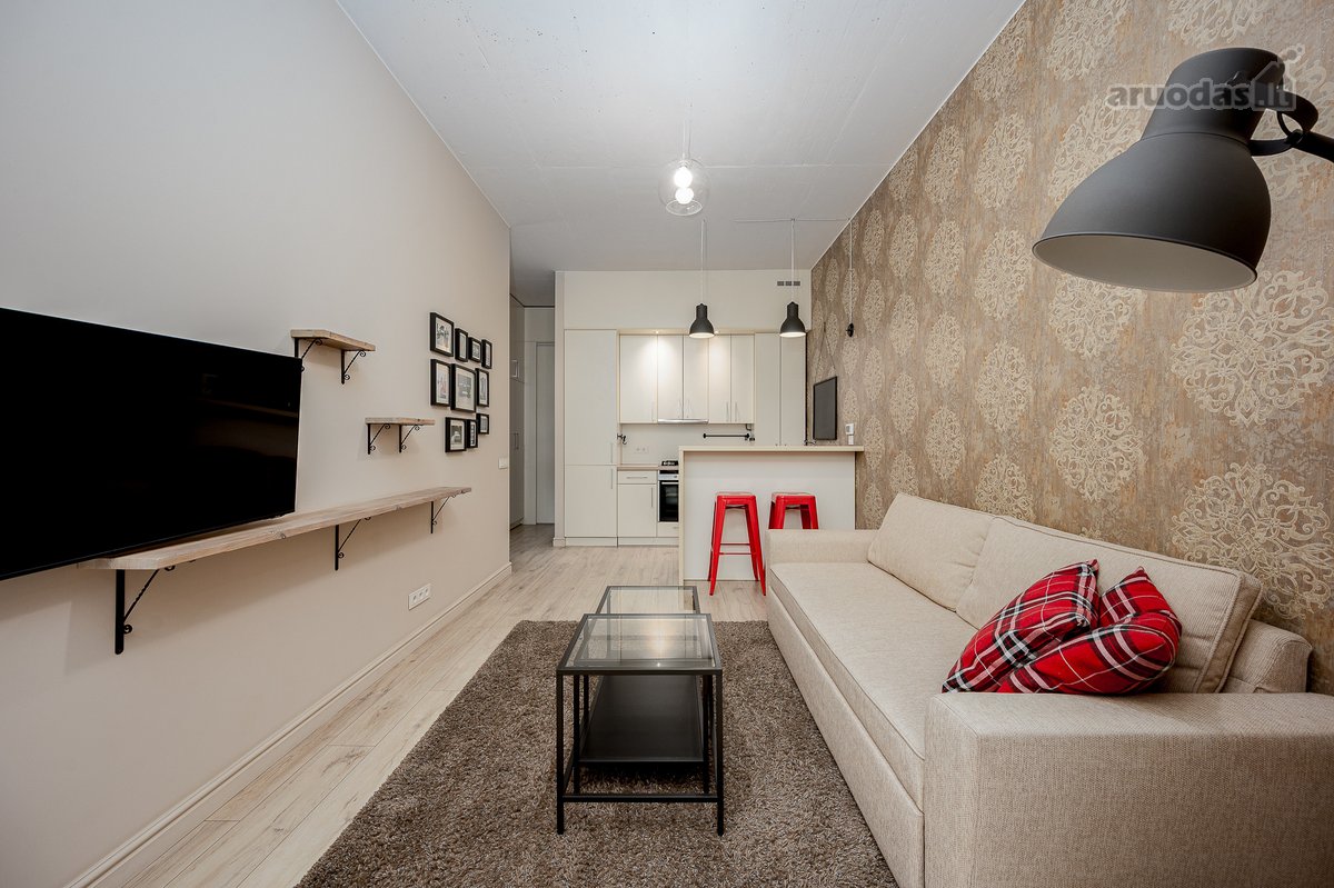 Aukštų lubų 2 kambarių butas Loft Town - nuotraukos Nr. 5