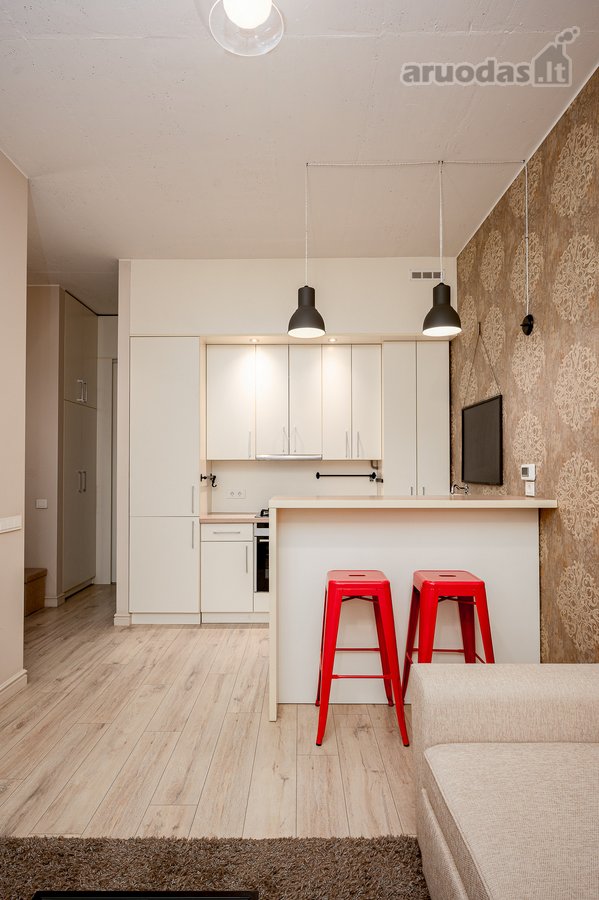Aukštų lubų 2 kambarių butas Loft Town - nuotraukos Nr. 6