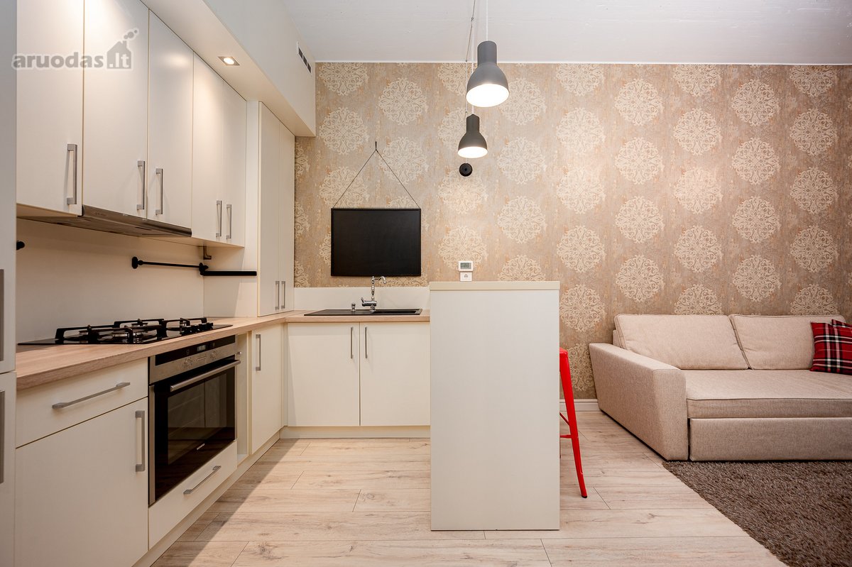 Aukštų lubų 2 kambarių butas Loft Town - nuotraukos Nr. 8