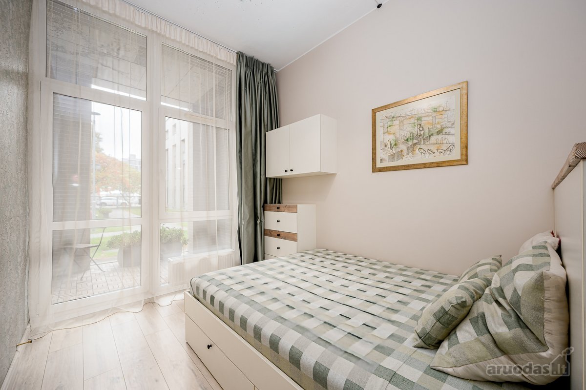 Aukštų lubų 2 kambarių butas Loft Town - nuotraukos Nr. 11