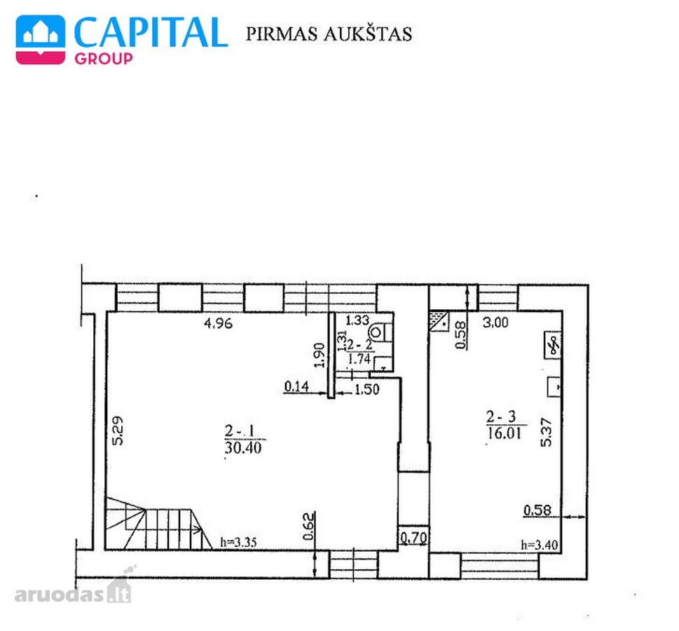 Išnuomojamas Naujai Įrengtas 4 Kambarių - nuotraukos Nr. 20