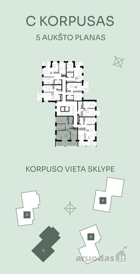 Naujos statybos butas  Erdvės pojūtis 4 - nuotraukos Nr. 4