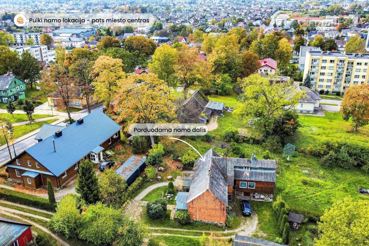 Parduodama namo dalis pačiame Telšių centre, - nuotraukos Nr. 24