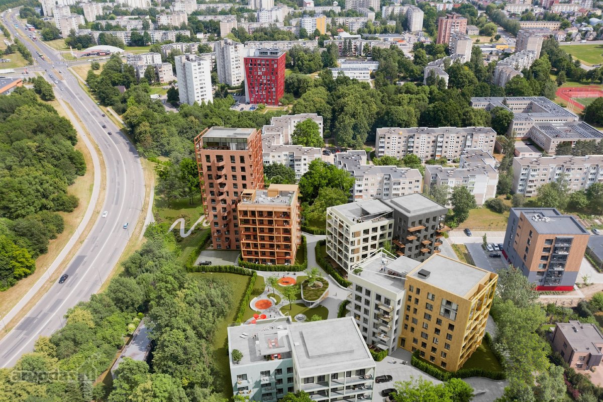 Naujos statybos butas  3 kambariai  Ypač - nuotraukos Nr. 9