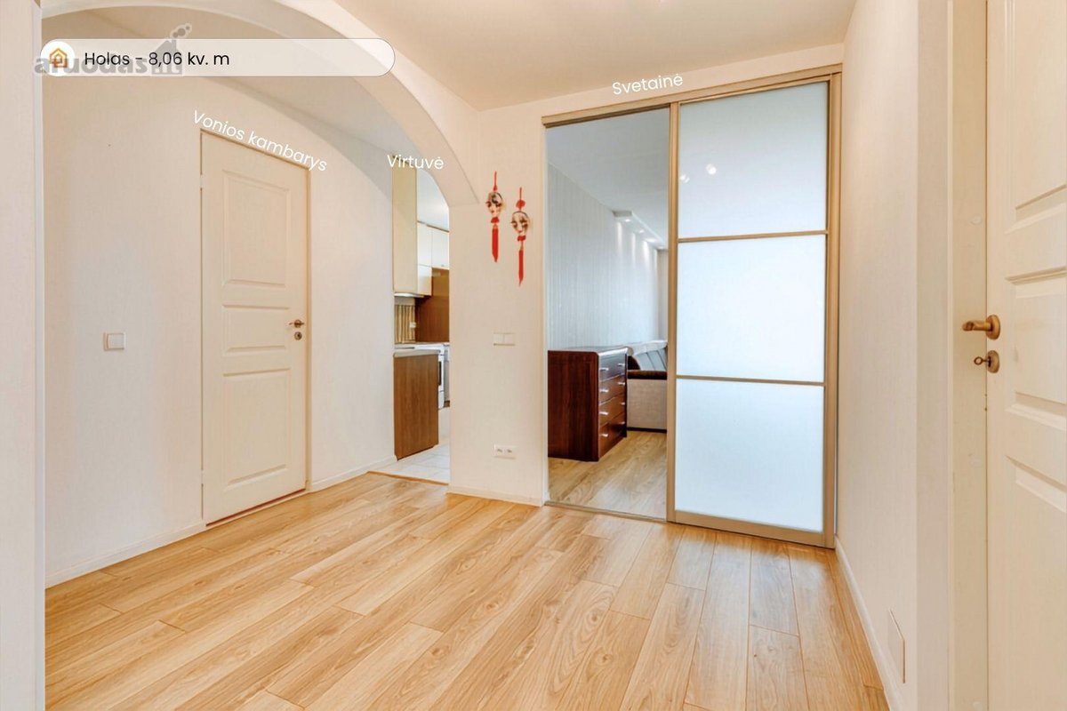 Parduodamas itin erdvus 3 kambarių butas - nuotraukos Nr. 16