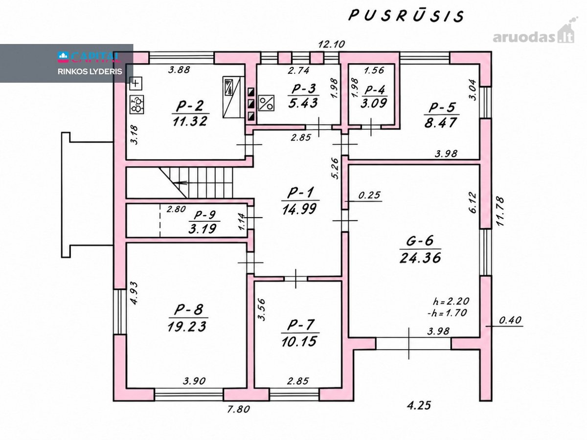 Tytuvėnuose Parduodamas Erdvus Namas Su 30 - nuotraukos Nr. 33
