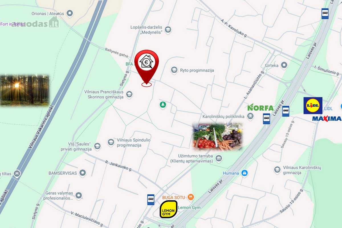 Jaukus, saulėtas ir šiltas 3 kambarių butas - - nuotraukos Nr. 22