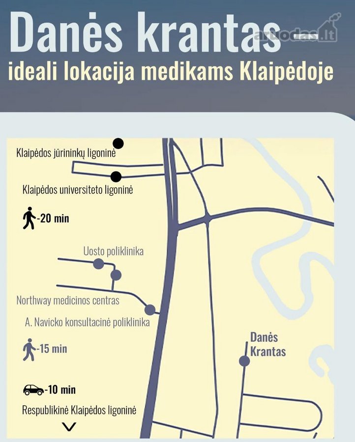 Nuomojamas Naujas 3 Kambarių Butas "Danės - nuotraukos Nr. 42