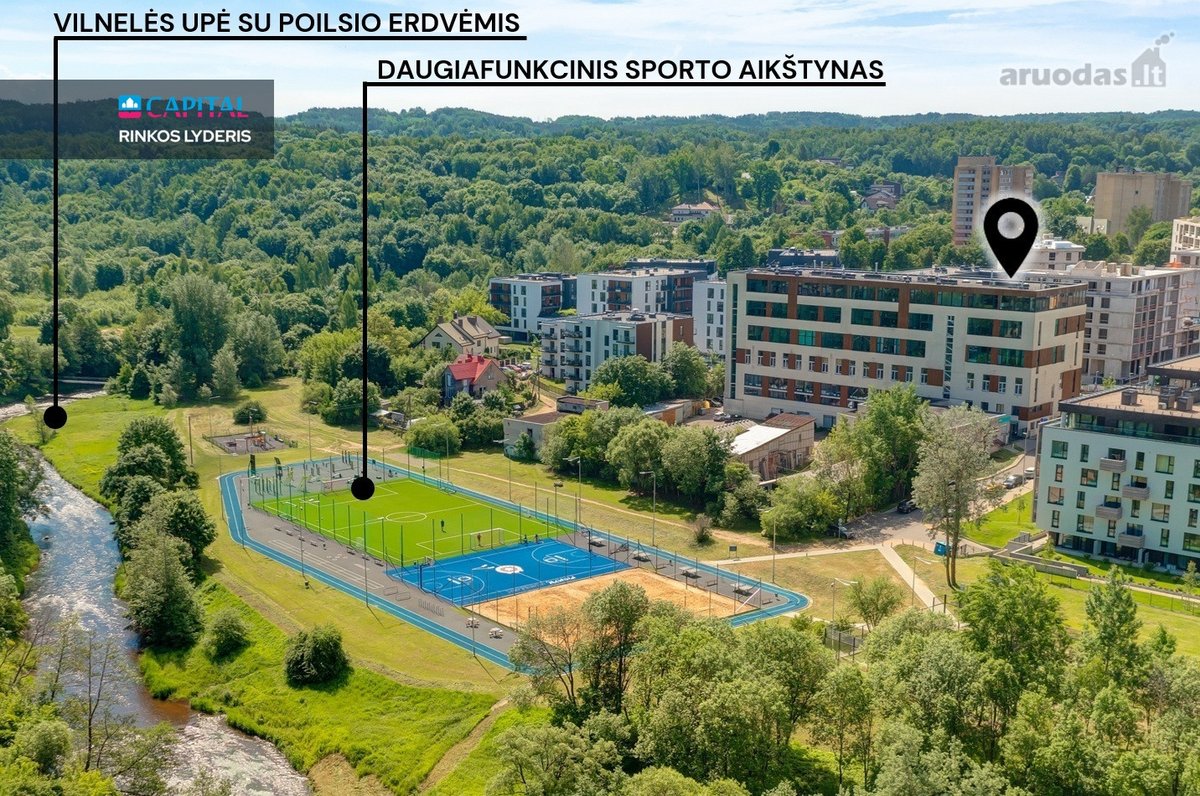 Parduodamas šviesus ir patogus Butas šalia - nuotraukos Nr. 21