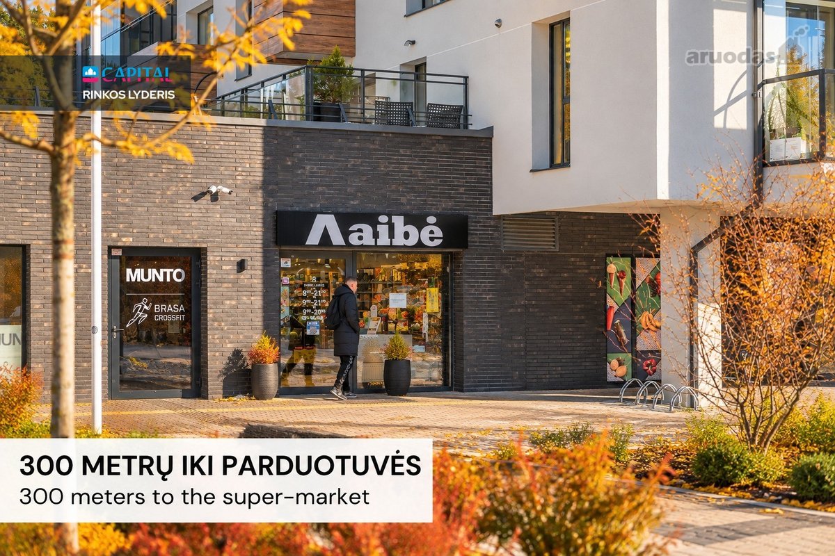 Parduodamas šviesus ir patogus Butas šalia - nuotraukos Nr. 25