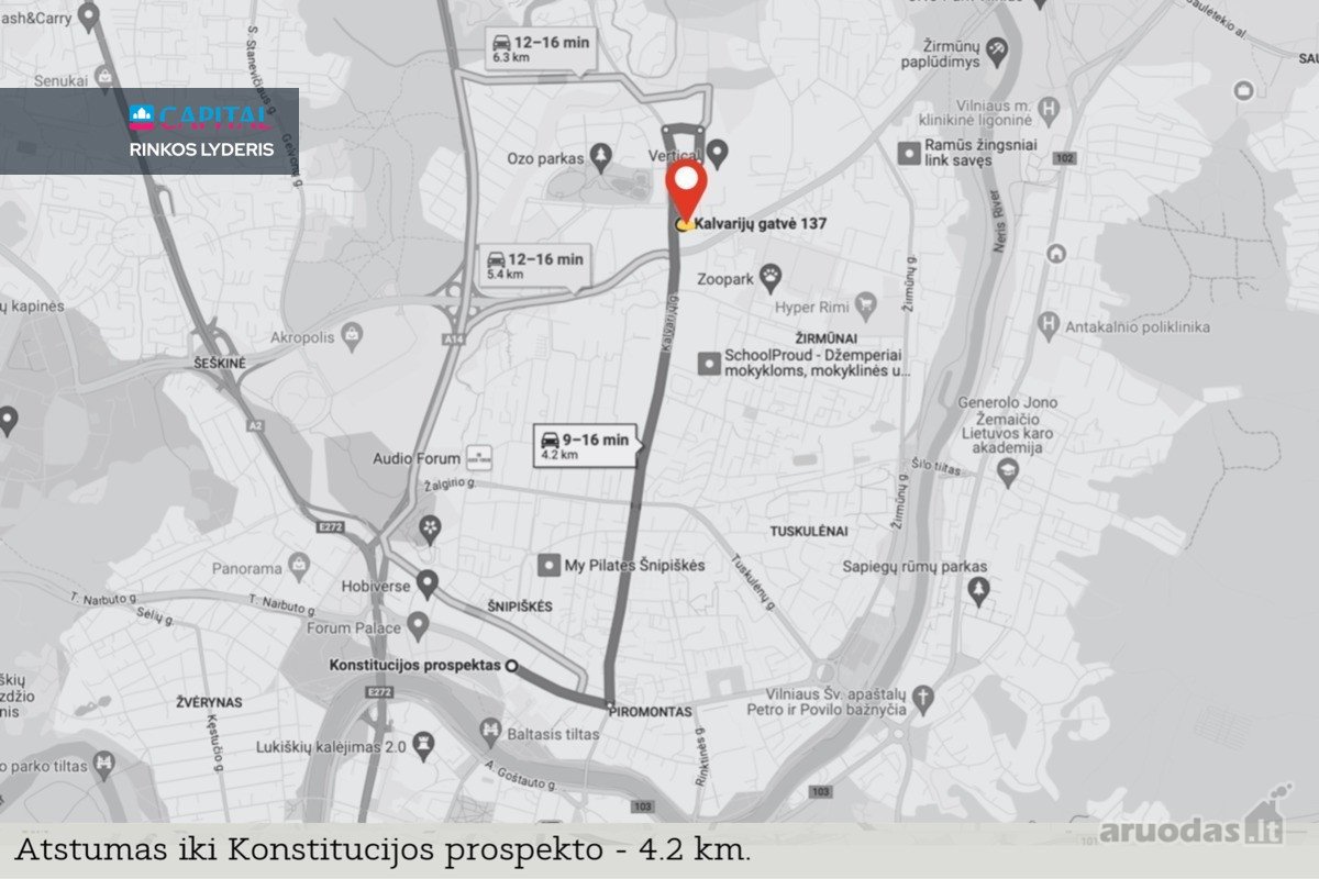 Parduodamas Išskirtinis 3 Kambarių Butas Per - nuotraukos Nr. 27