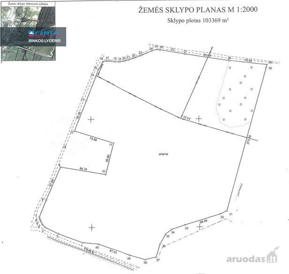 Parduodami žemės ūkio ir miško paskirties - nuotraukos Nr. 2