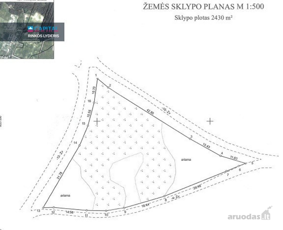 Parduodami žemės ūkio ir miško paskirties - nuotraukos Nr. 3