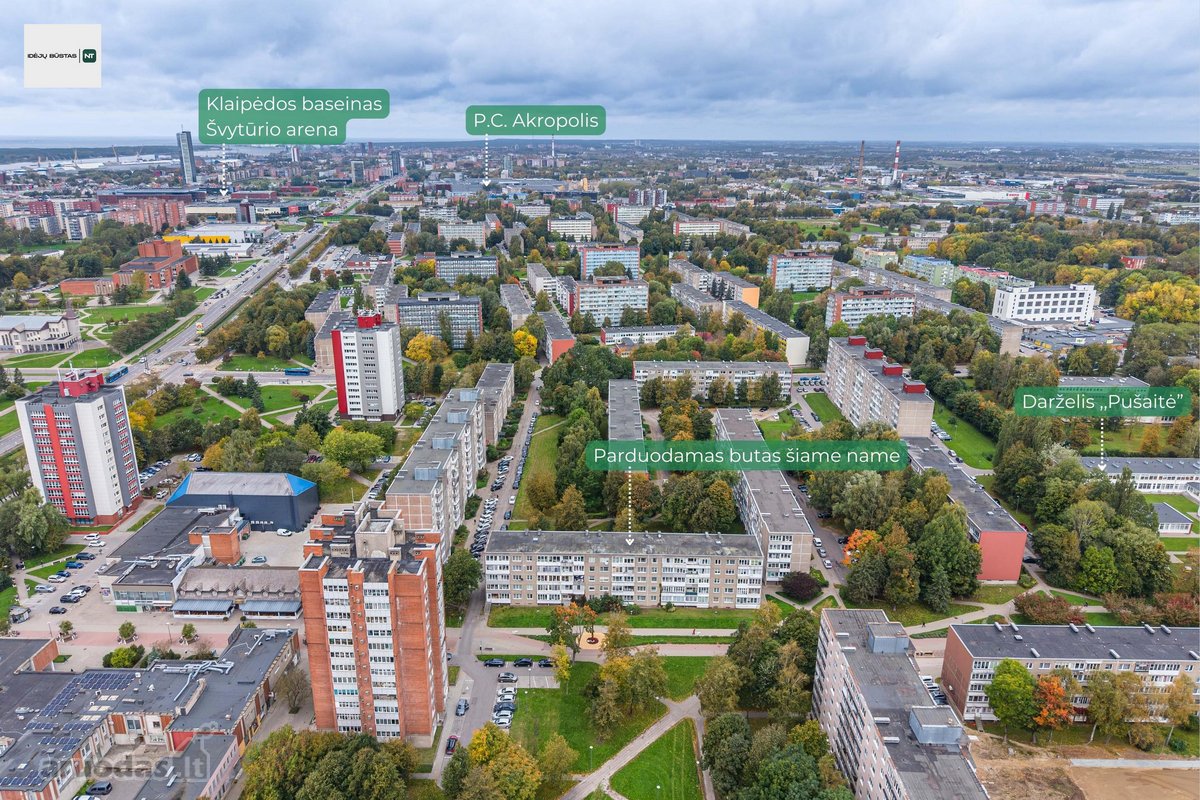 Parduodamas 46,59 kv. m ploto, 2 kambarių - nuotraukos Nr. 25