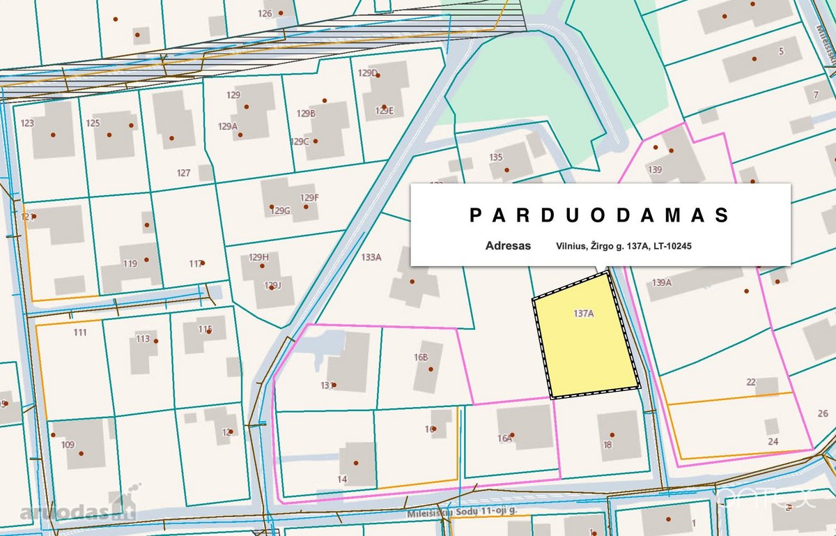 Parduodamas namų valdos sklypas vienbučių - nuotraukos Nr. 8
