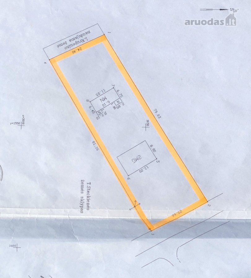 Parduodamas 0,2000 ha žemės sklypas su - nuotraukos Nr. 14