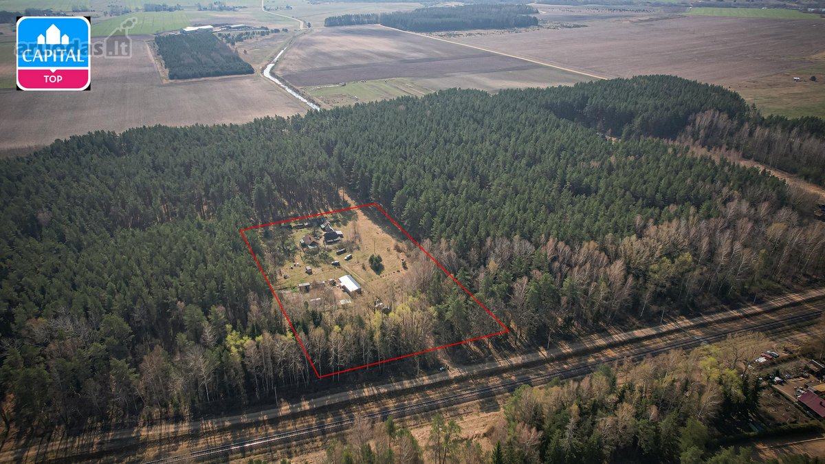 Išskirtinis 1,26 ha sklypas (su statiniais) - nuotraukos Nr. 5