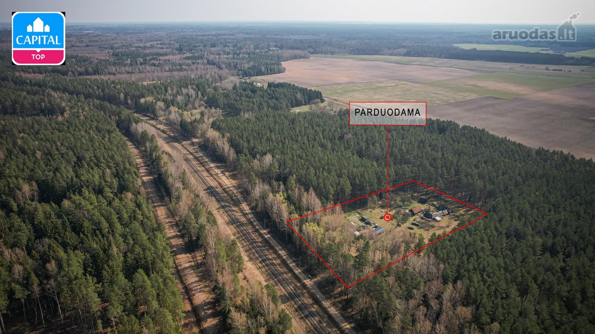 Išskirtinis 1,26 ha sklypas (su statiniais) - nuotraukos Nr. 6