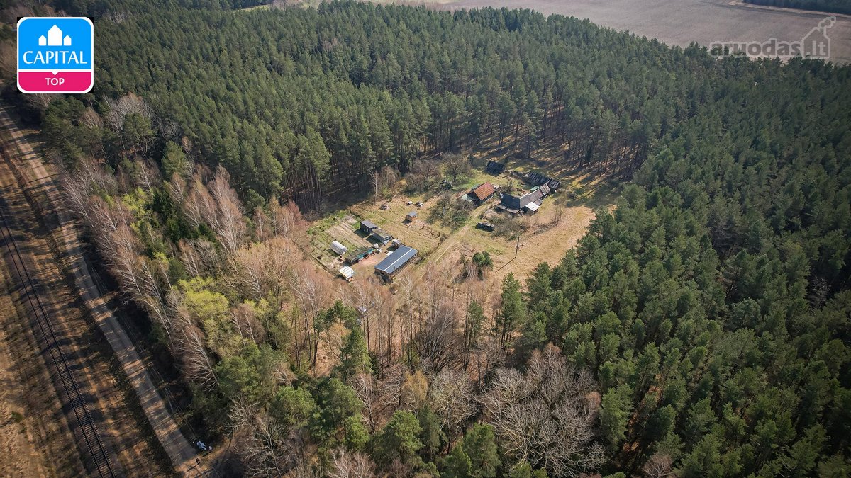 Išskirtinis 1,26 ha sklypas (su statiniais) - nuotraukos Nr. 7