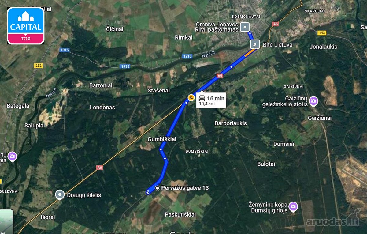 Išskirtinis 1,26 ha sklypas (su statiniais) - nuotraukos Nr. 9