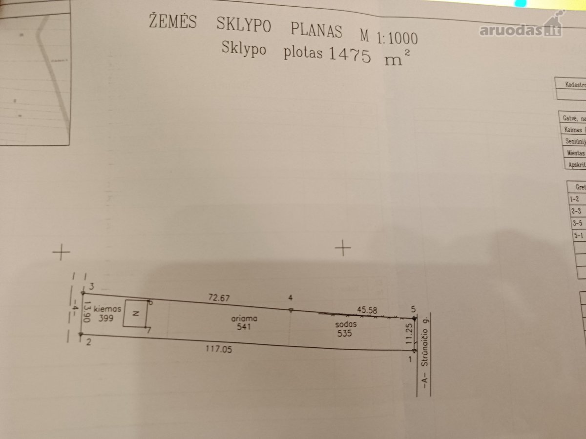 Parduodama sodyba su ūkiniu pastatu ir kluonu - nuotraukos Nr. 12