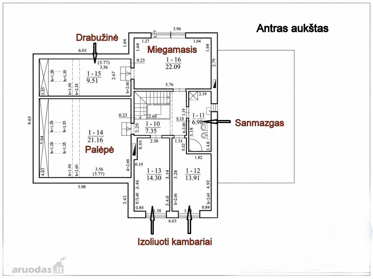 Parduodamas jaukus ir patogus gyvenamasis - nuotraukos Nr. 21