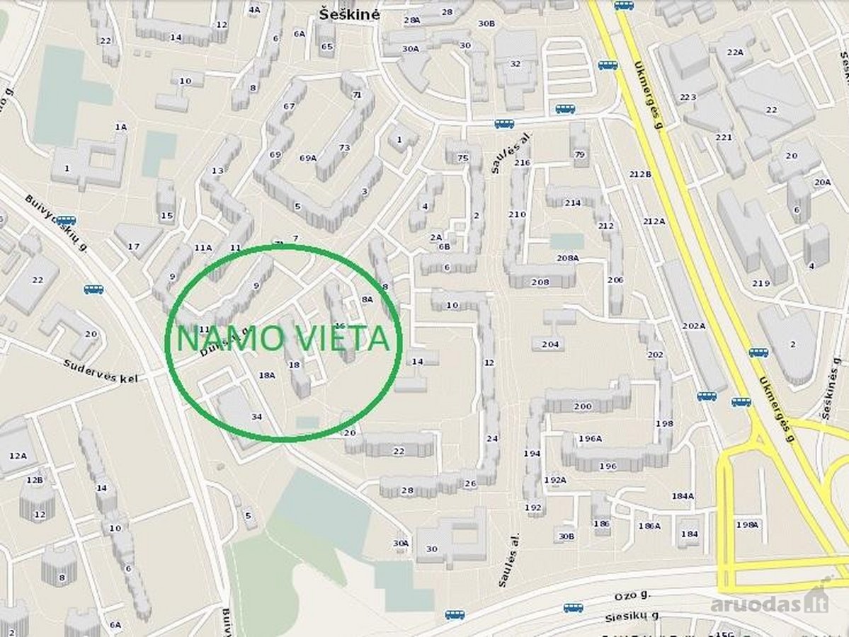 Šeškinėje Išnuomojamas Jaukus, Tvarkingas 2 - nuotraukos Nr. 16