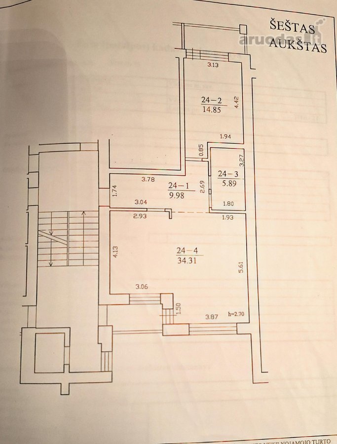 Nuomojamas tvarkingas, pilnai įrengtas 2 - nuotraukos Nr. 14