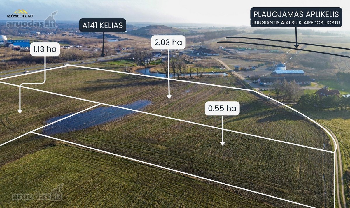 Parduodami sklypai Klaipėdos r. sav., Dumpiuose - nuotraukos Nr. 2