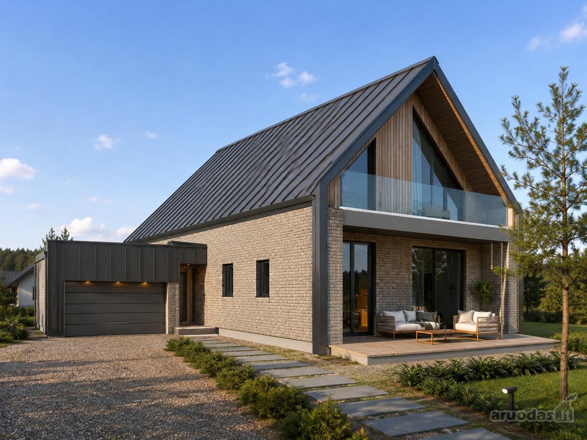 Parduodami 80 m² namai naujai besikuriančioje - nuotraukos Nr. 22