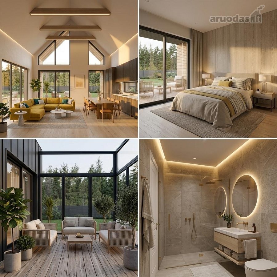 Parduodami 80 m² namai naujai besikuriančioje - nuotraukos Nr. 24