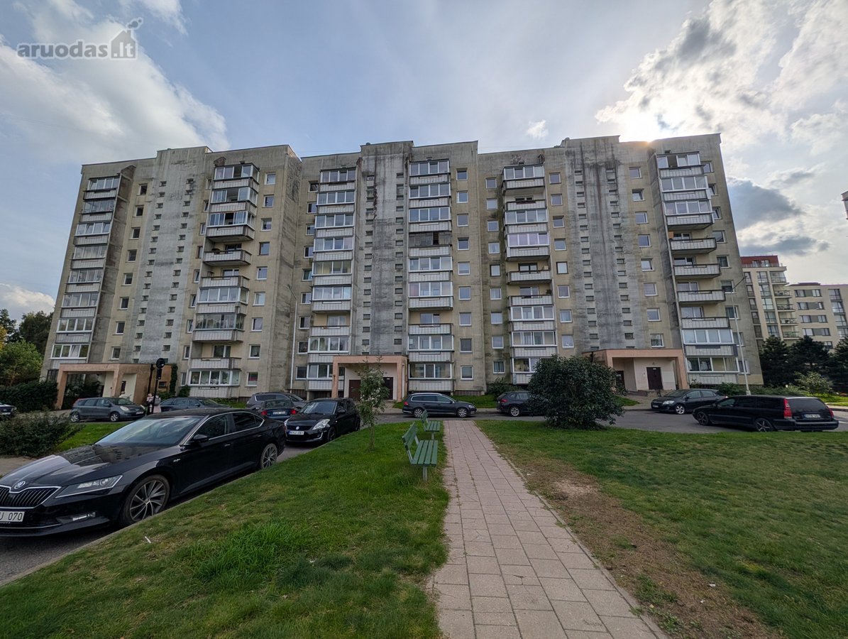Nuomojamas 38 Kv. M Butas Su Įstiklintu Balkonu - nuotraukos Nr. 11