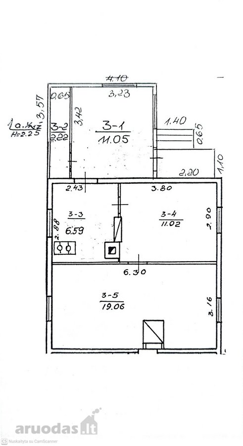 Parduodamas 50 m² butas pačiame Trakų miesto - nuotraukos Nr. 21