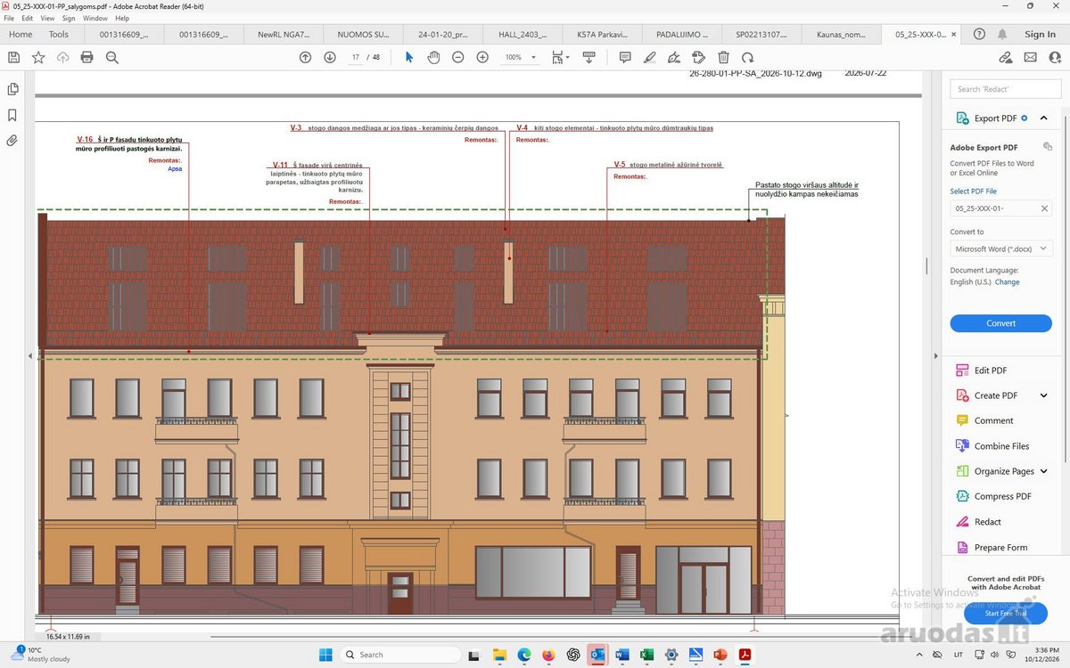 Parduodame dalį 223m2 iš 300m2 neįrengtos - nuotraukos Nr. 9