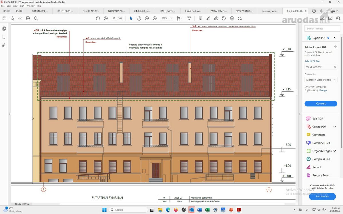 Parduodame dalį 223m2 iš 300m2 neįrengtos - nuotraukos Nr. 10
