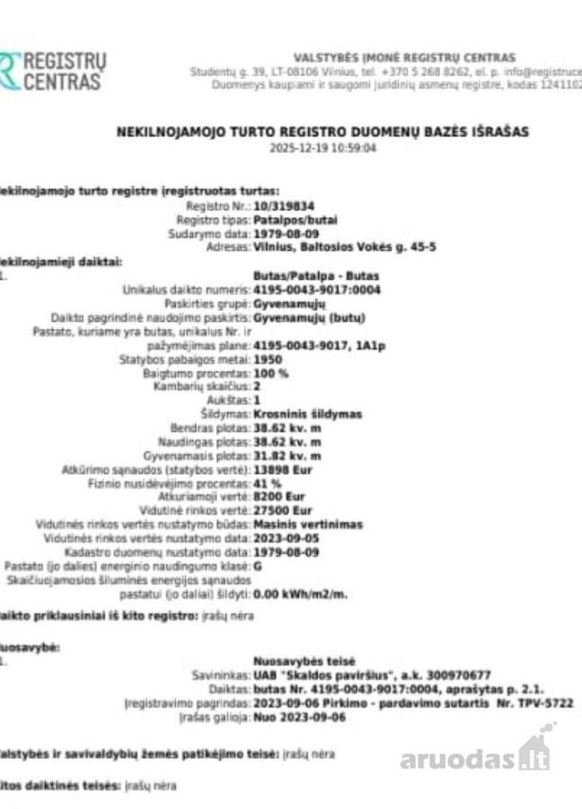 Reikia remonto, yra sulinys,vietine - nuotraukos Nr. 3