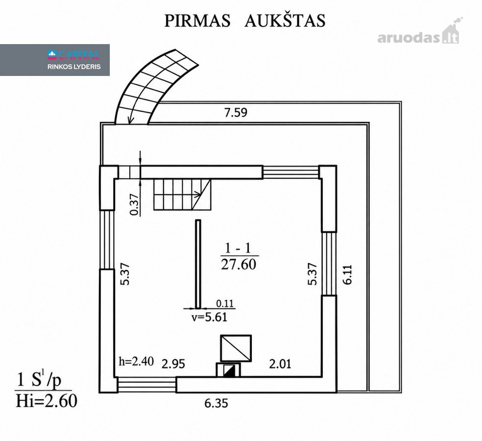Parduodamas Jaukus Sodo Namas Poilsiui Šalia - nuotraukos Nr. 43